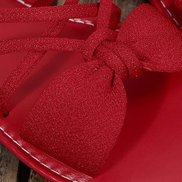 🏖️Limited time 60% OFF⏳👙Women's Criss-Cross Strap Flat Sandals