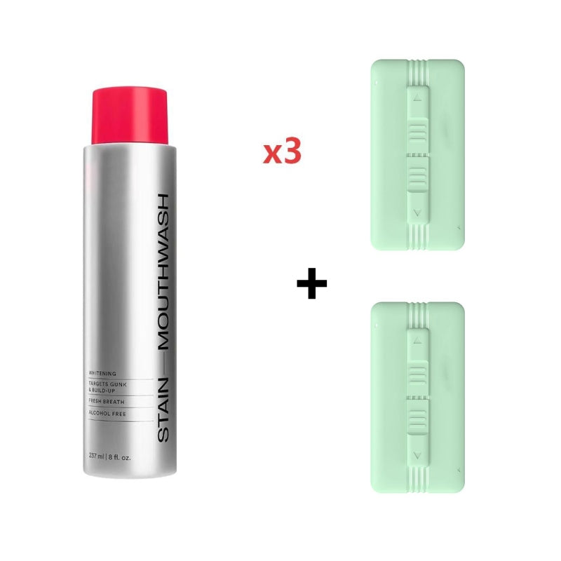 🔥BUY 2 GET 1 FREE✨ Stain‑Removing Whitening Mouthwash – Lifts coffee & tea stains, alcohol‑free🦷💙