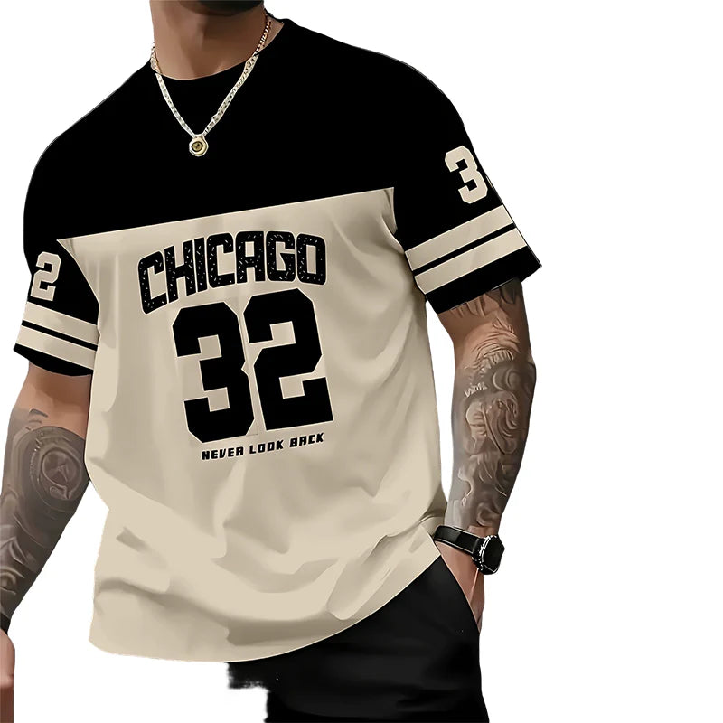 🔥Summer Hot Sale - ONLY £10.99!!🔥Men's Casual Graphic Print T-Shirt