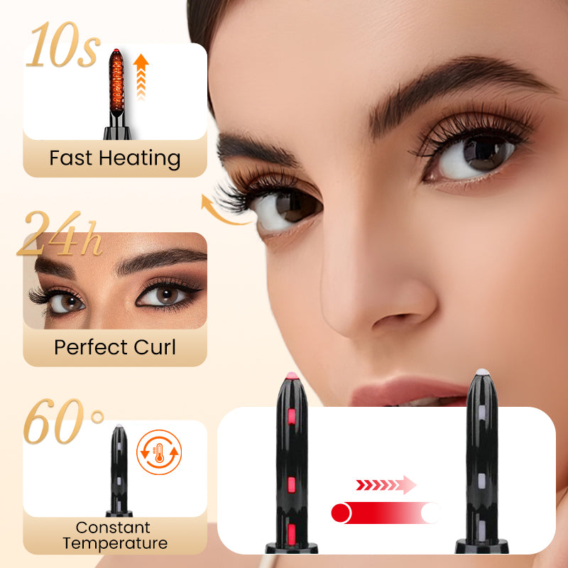 🥰LAST DAY SALE - BUY 1 GET 1 FREE!!🥰Heated Lash Curling Tool
