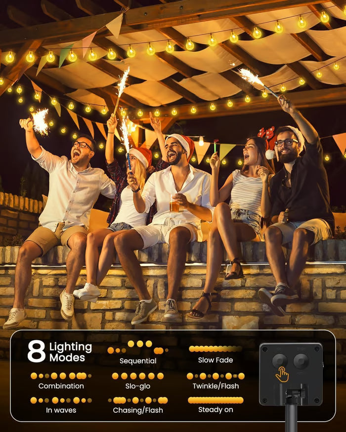 💎 LAST DAY SALE: ONLY ￡9.99! 💎 Lunara™ Waterproof Solar-Powered LED String Lights 🌟✨
