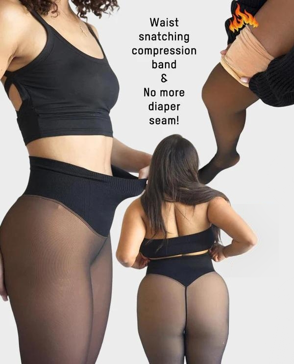 🔥Hot Sale 50% OFF!!⚡⚡50K+ SOLD!❄️One-Seam Shaping Fleece Leggings✨Stay Warm&Look Snatched - Buy 2 Get Free Shipping