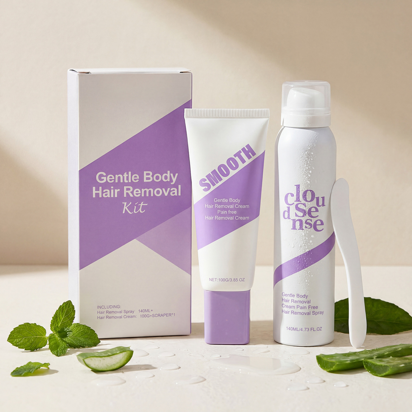 🔥LAST DAY SALE - BUY 2 GET 1 FREE!!🌸✨Bikini Pain-Free Hair Removal Cream for Sensitive Skin