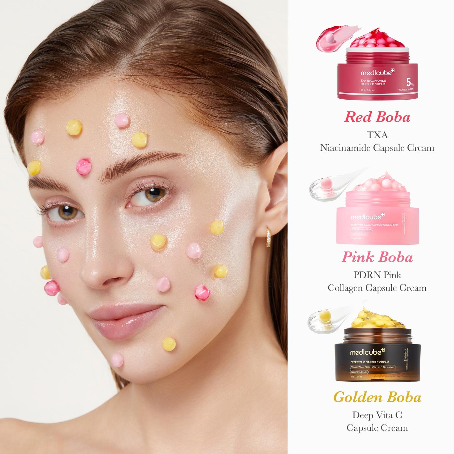 🌸LIMITED SALE !!🌸Mix & Match Boba Cream Set
