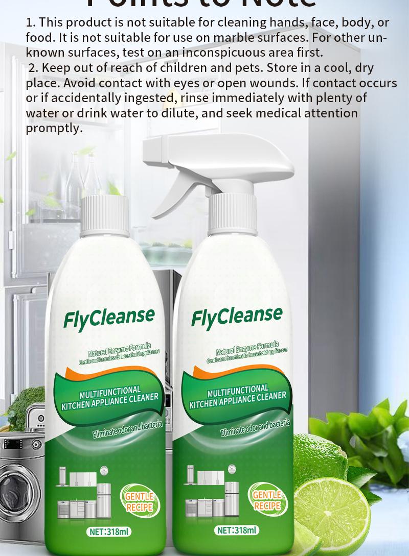 🔥BUY 2 GET 1 FREE -Natural Enzyme Formula - Kitchen Grease Cleaner