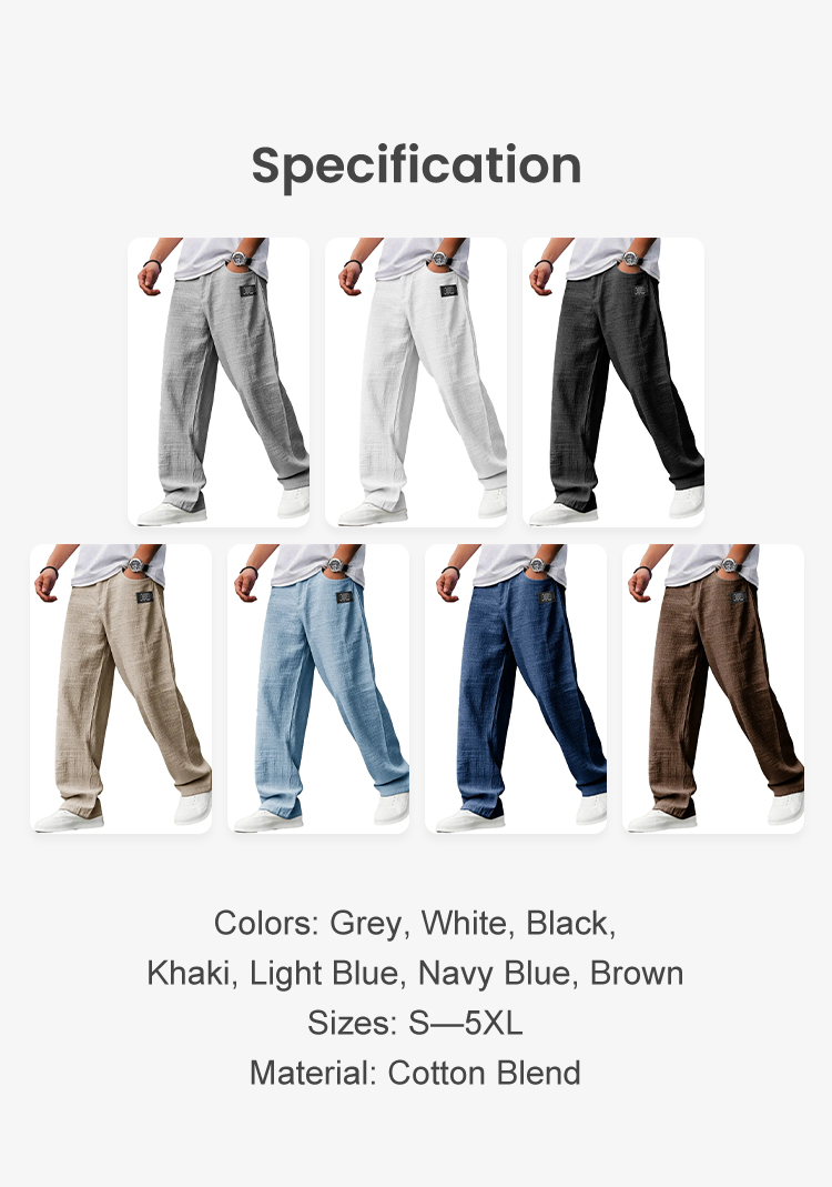 💕Limited Sale 70% OFF!!💕Breathable Straight-Leg Trousers for Men