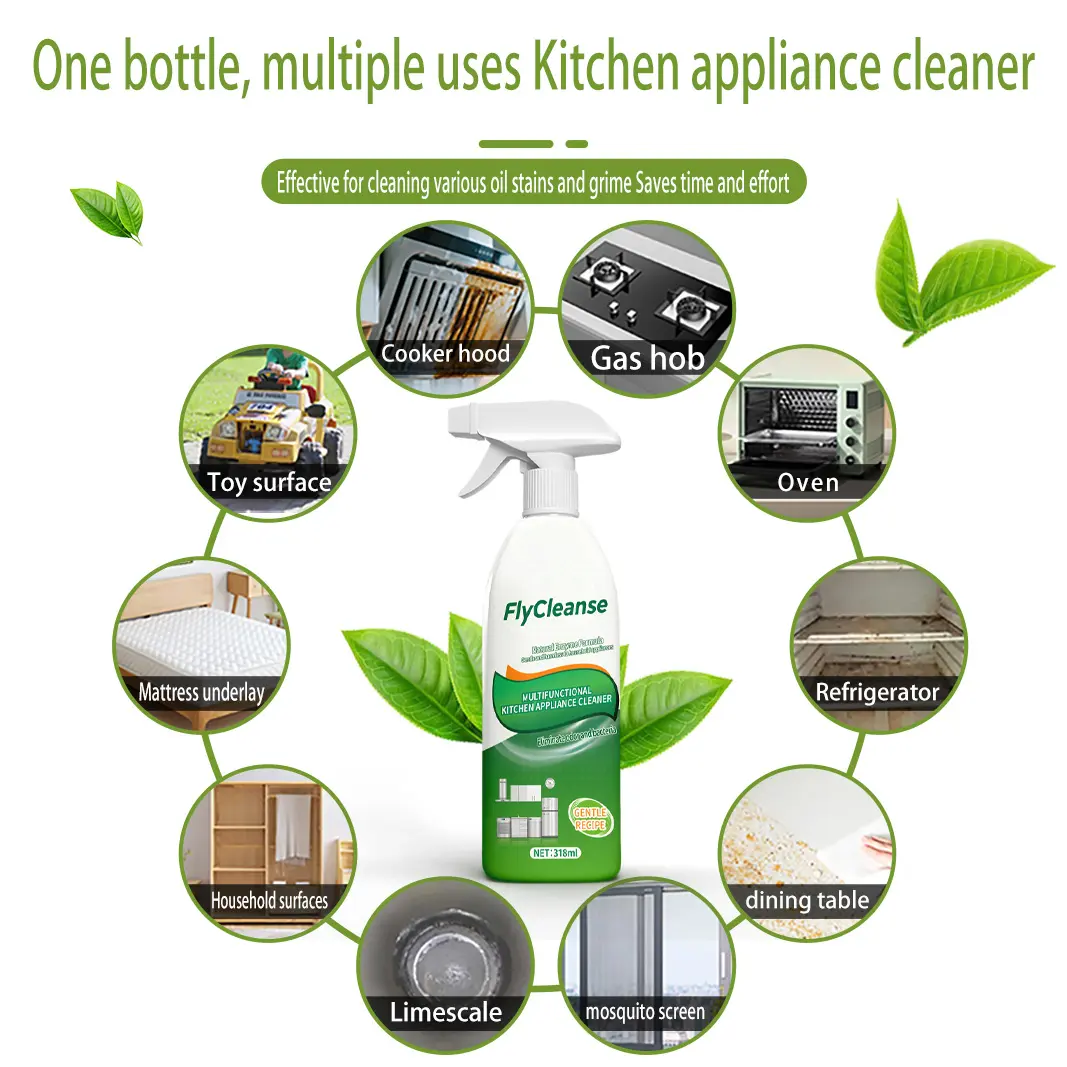 🔥BUY 2 GET 1 FREE -Natural Enzyme Formula - Kitchen Grease Cleaner
