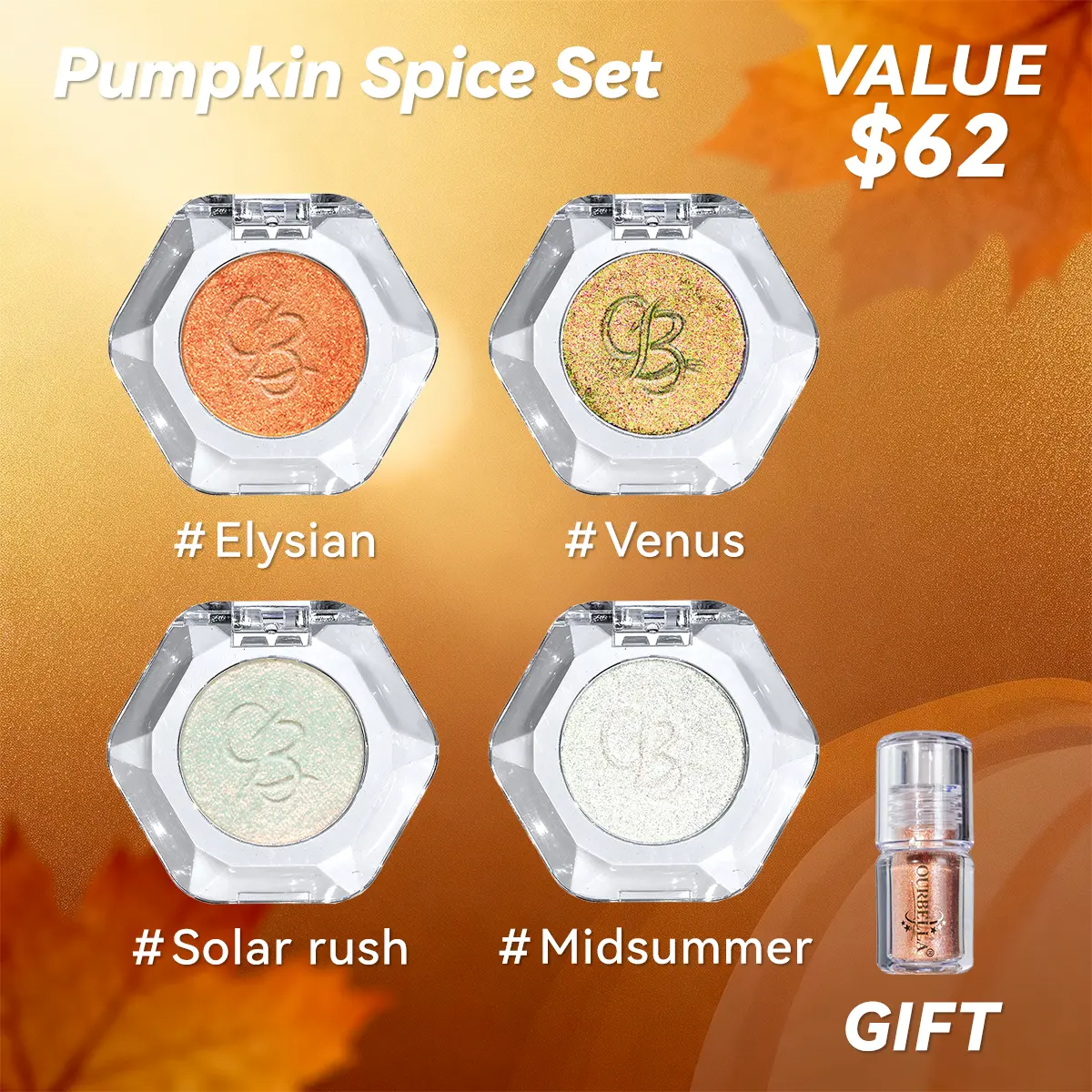 ⏳LAST DAY BUY 2 GET 1 FREE!!💕Single Multi-chrome Eyeshadows