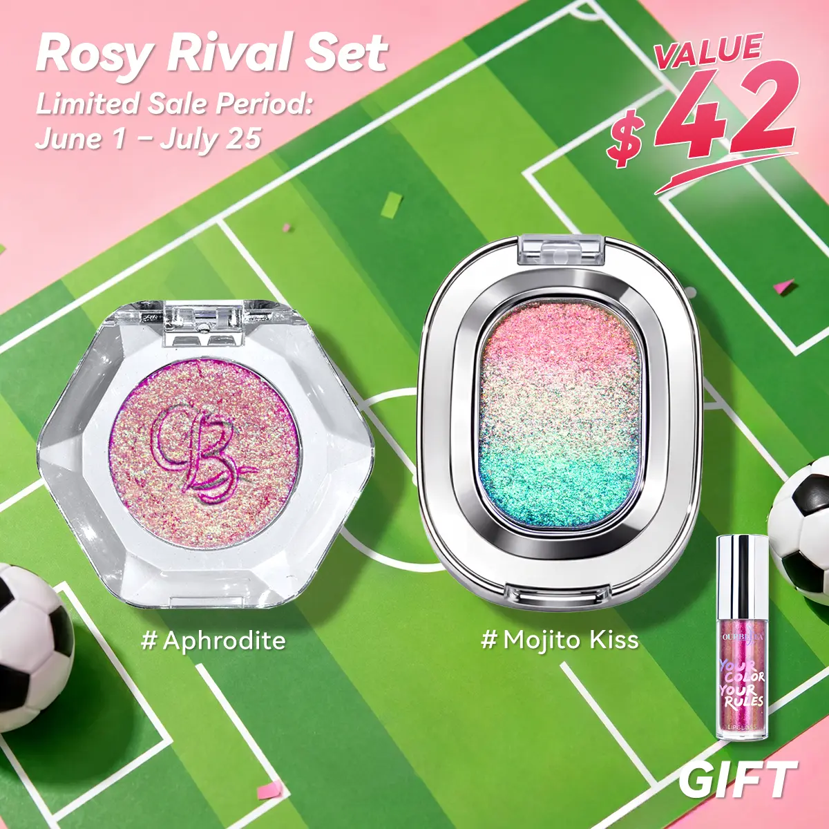 ⏳LAST DAY BUY 2 GET 1 FREE!!💕Single Multi-chrome Eyeshadows