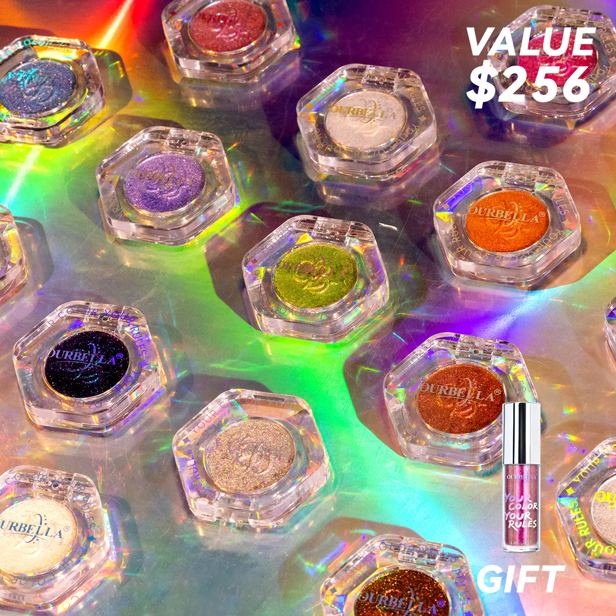⏳LAST DAY BUY 2 GET 1 FREE!!💕Single Multi-chrome Eyeshadows