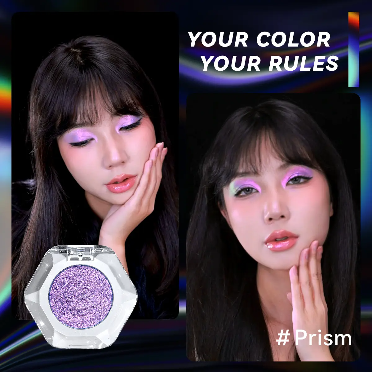 ⏳LAST DAY BUY 2 GET 1 FREE!!💕Single Multi-chrome Eyeshadows