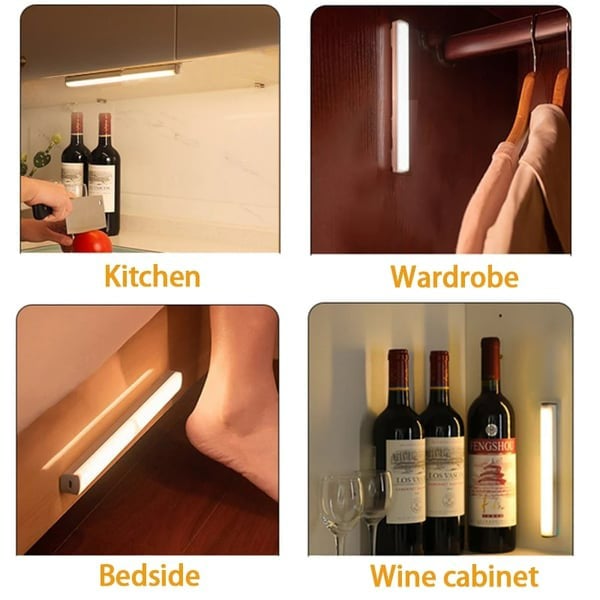 🎁Last Day Sale 49% OFF💡Punch-free Smart Sensor Magnetic Rechargeable LED Lights