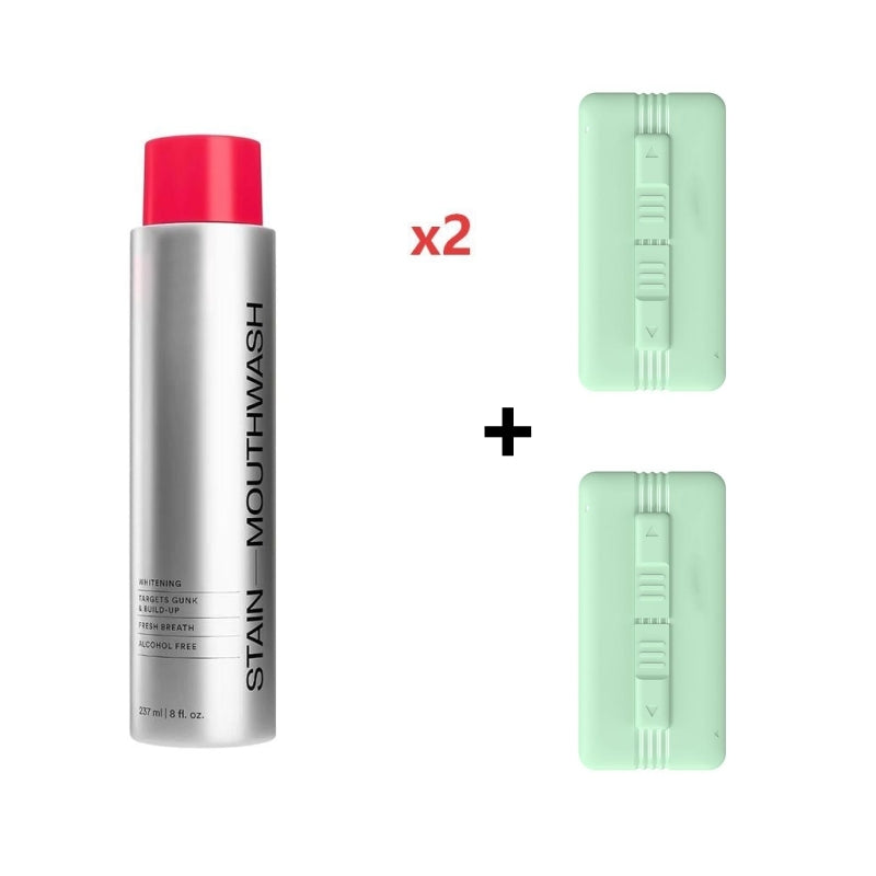 🔥BUY 2 GET 1 FREE✨  Stain‑Removing Whitening Mouthwash – Lifts coffee & tea stains, alcohol‑free🦷💙