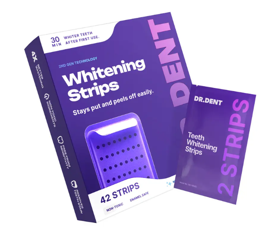 🔥HOT SALE 49% OFF-🌞Purple Teeth Whitening Strips