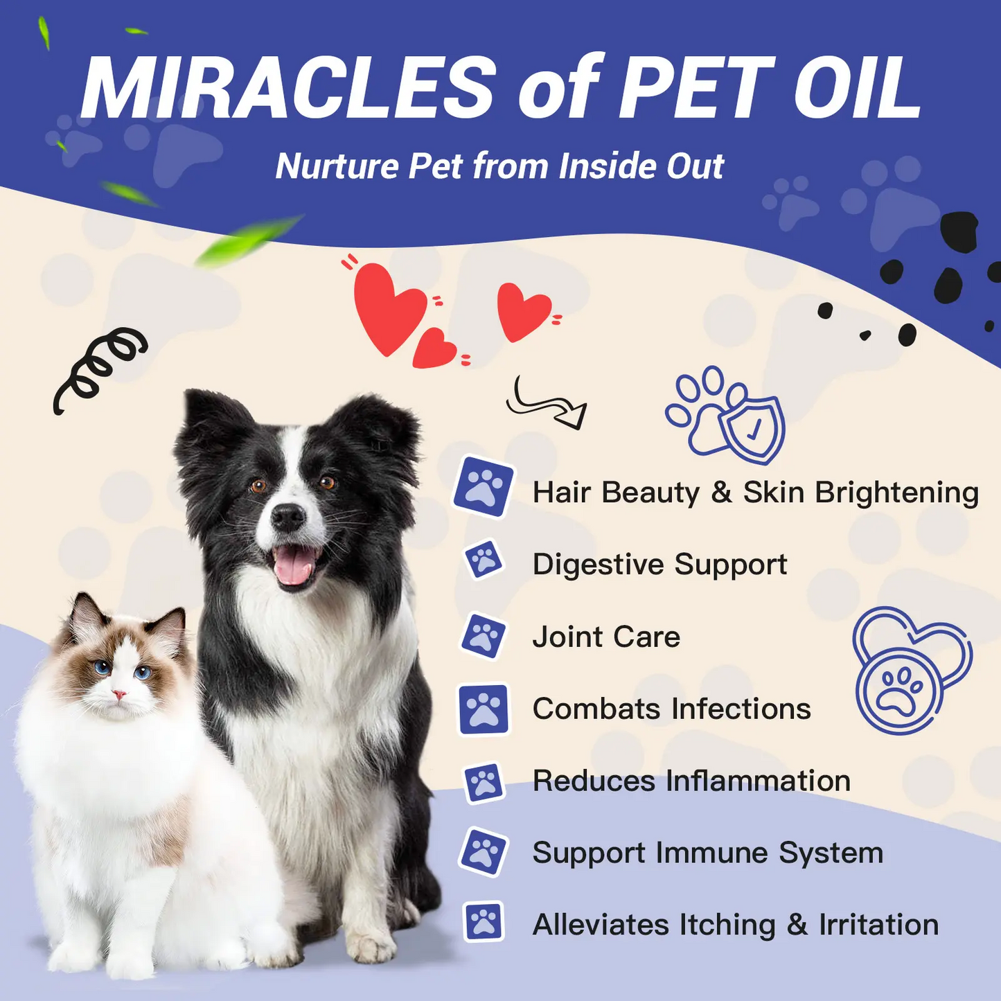 🐶Natural Dog Yeast Infection Treatment - Itchy Skin & Ear Relief, Reduces Inflammation & Irritation, Soothes Allergy Symptoms - Herbal Supplement Drops for Dogs' Healthy Itch Relief (2 Oz)