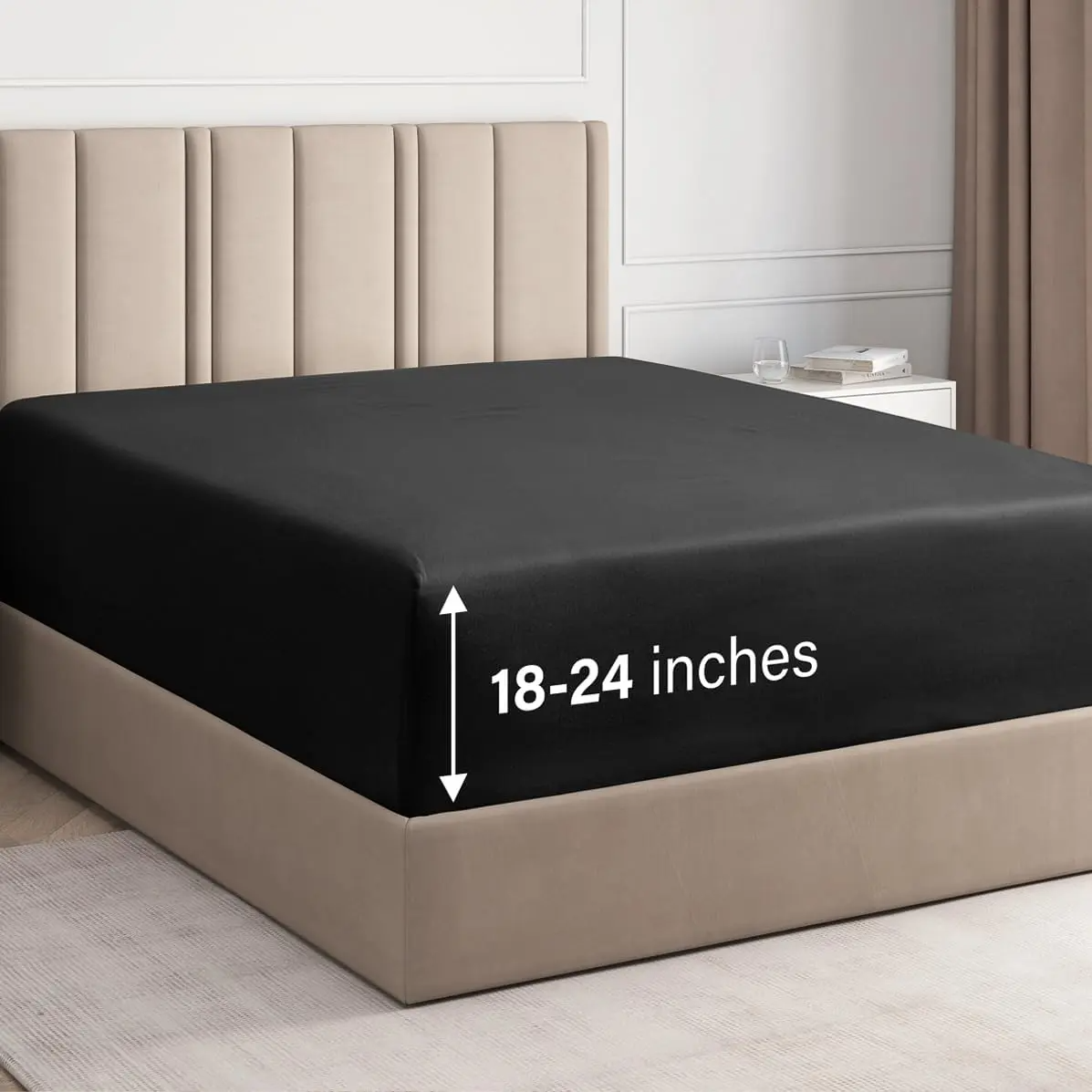 🌸LIMITED SALE !!🌸Deep Pocket Fitted Sheet ONLY – Ultra-Soft Microfiber