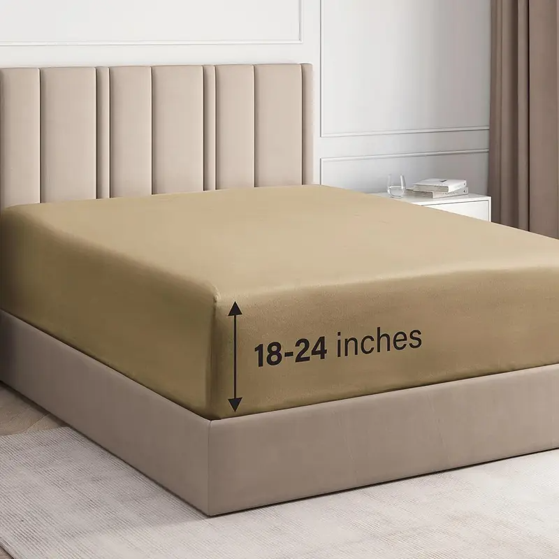 🌸LIMITED SALE !!🌸Deep Pocket Fitted Sheet ONLY – Ultra-Soft Microfiber