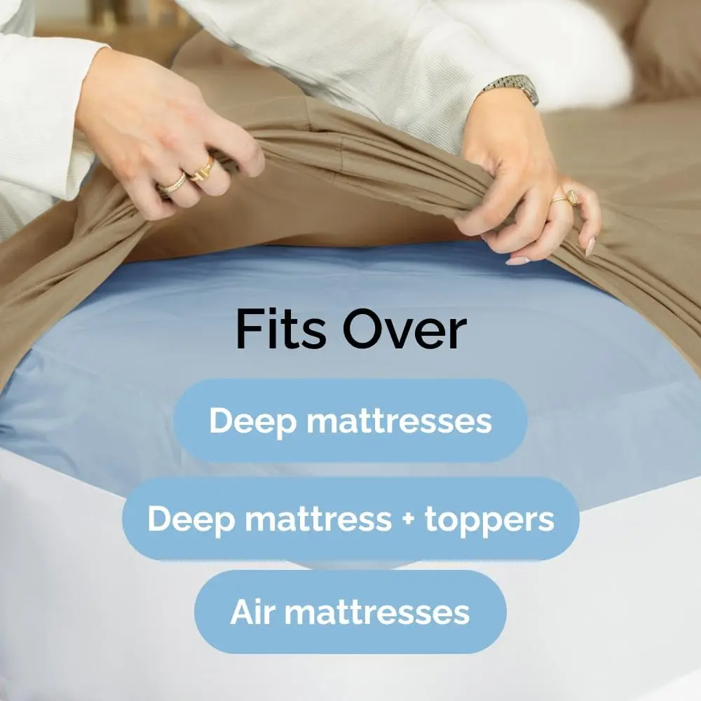 🌸LIMITED SALE !!🌸Deep Pocket Fitted Sheet ONLY – Ultra-Soft Microfiber