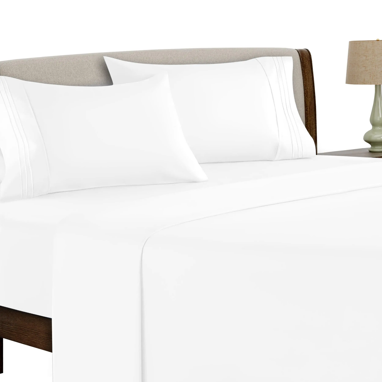 🌸LIMITED SALE !!🌸Deep Pocket Fitted Sheet ONLY – Ultra-Soft Microfiber