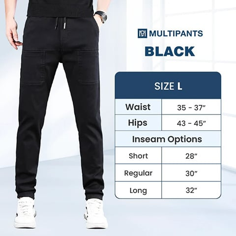 🔥Last Day Sale £14.99!!⚡50K+ SOLD!🔥MultiPants – High Stretch Multi-pocket Durable Cargo Pants