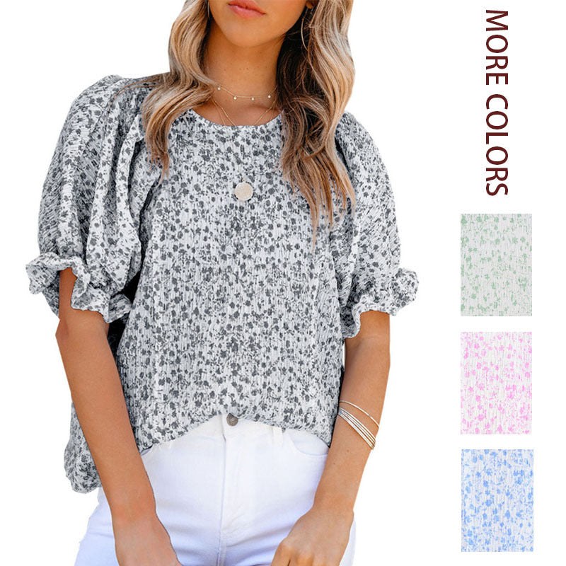 Sleeve Casual V-Neck T-Shirts