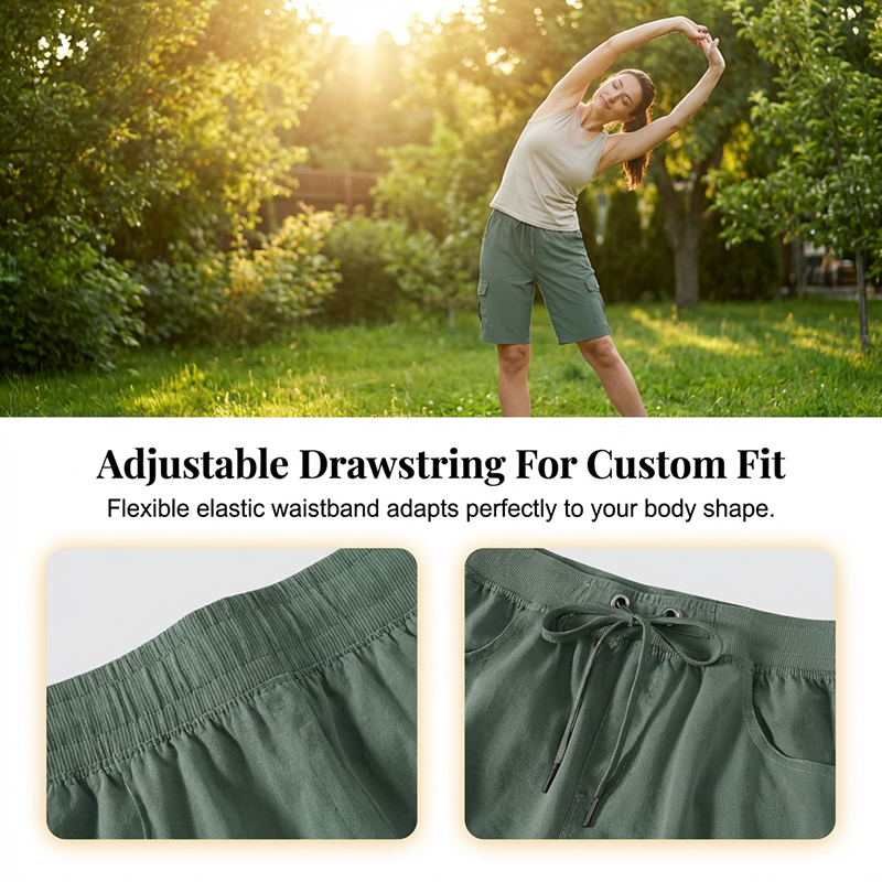 ⏰Last day sale 49% OFF🔥Women's Quick-Dry Cargo Shorts with Pockets