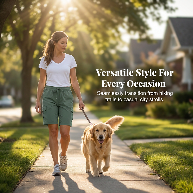 ⏰Last day sale 49% OFF🔥Women's Quick-Dry Cargo Shorts with Pockets