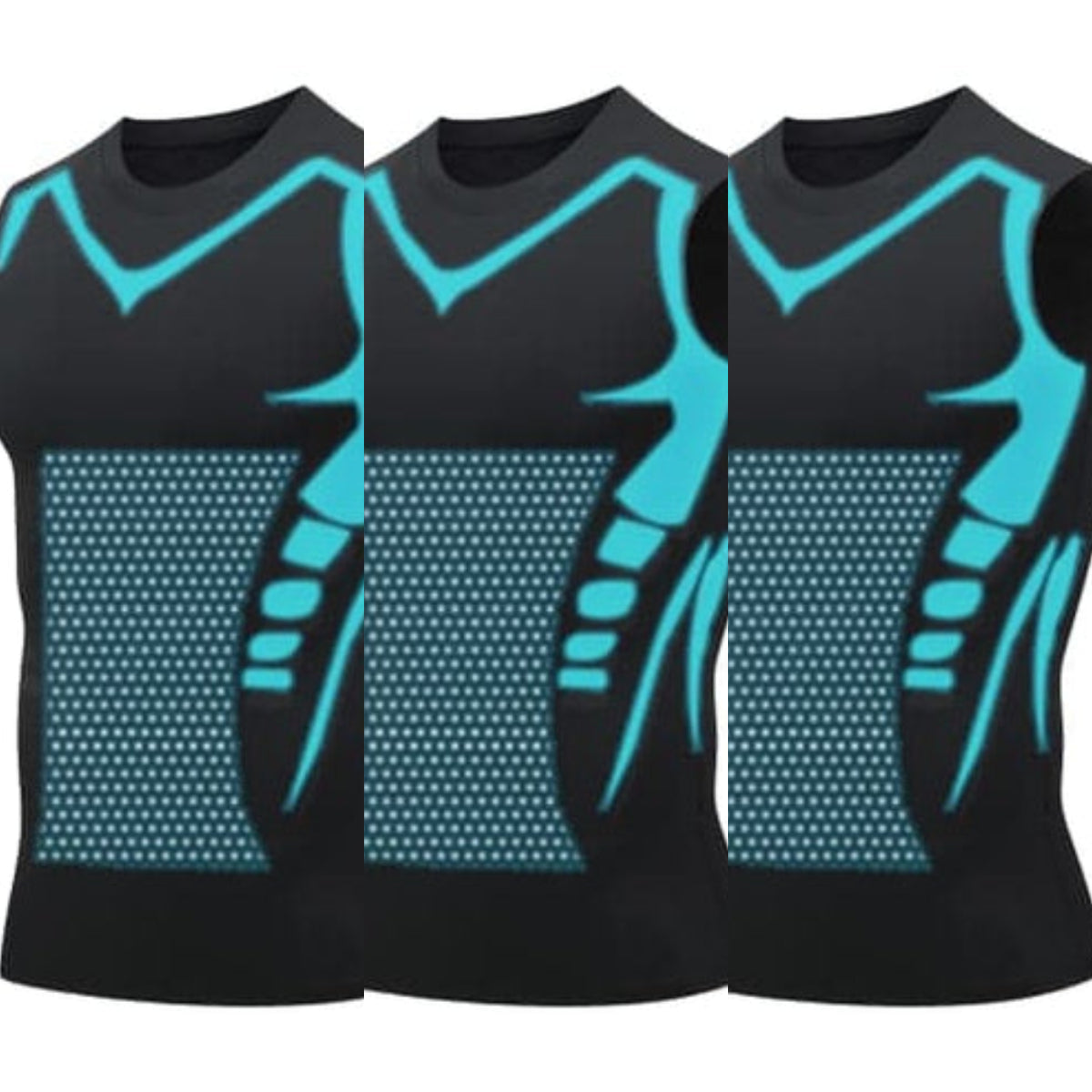 🔥LAST DAY SPECIAL PRICE: ￡9.99! 💪 Slimoly® Ionic Shaping Vest – Compression & Cooling – Body Contouring & Sleeveless – Invisible Under Clothes 🕶️