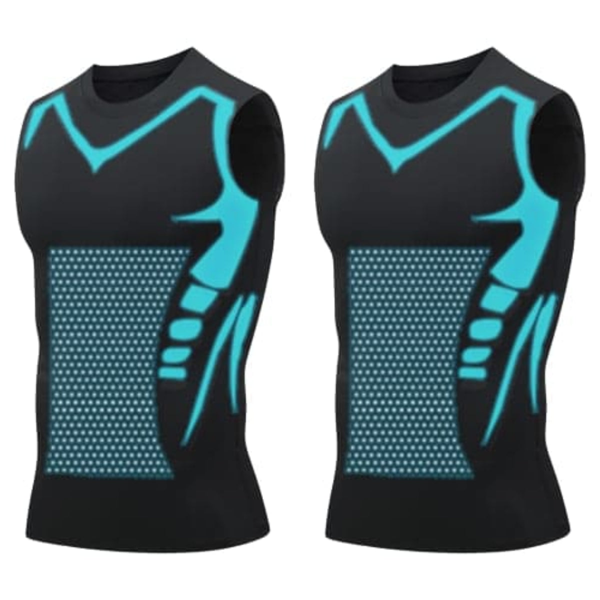 🔥LAST DAY SPECIAL PRICE: ￡9.99! 💪 Slimoly® Ionic Shaping Vest – Compression & Cooling – Body Contouring & Sleeveless – Invisible Under Clothes 🕶️