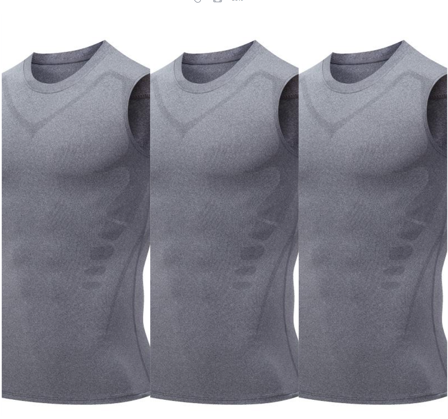 🔥LAST DAY SPECIAL PRICE: ￡9.99! 💪 Slimoly® Ionic Shaping Vest – Compression & Cooling – Body Contouring & Sleeveless – Invisible Under Clothes 🕶️