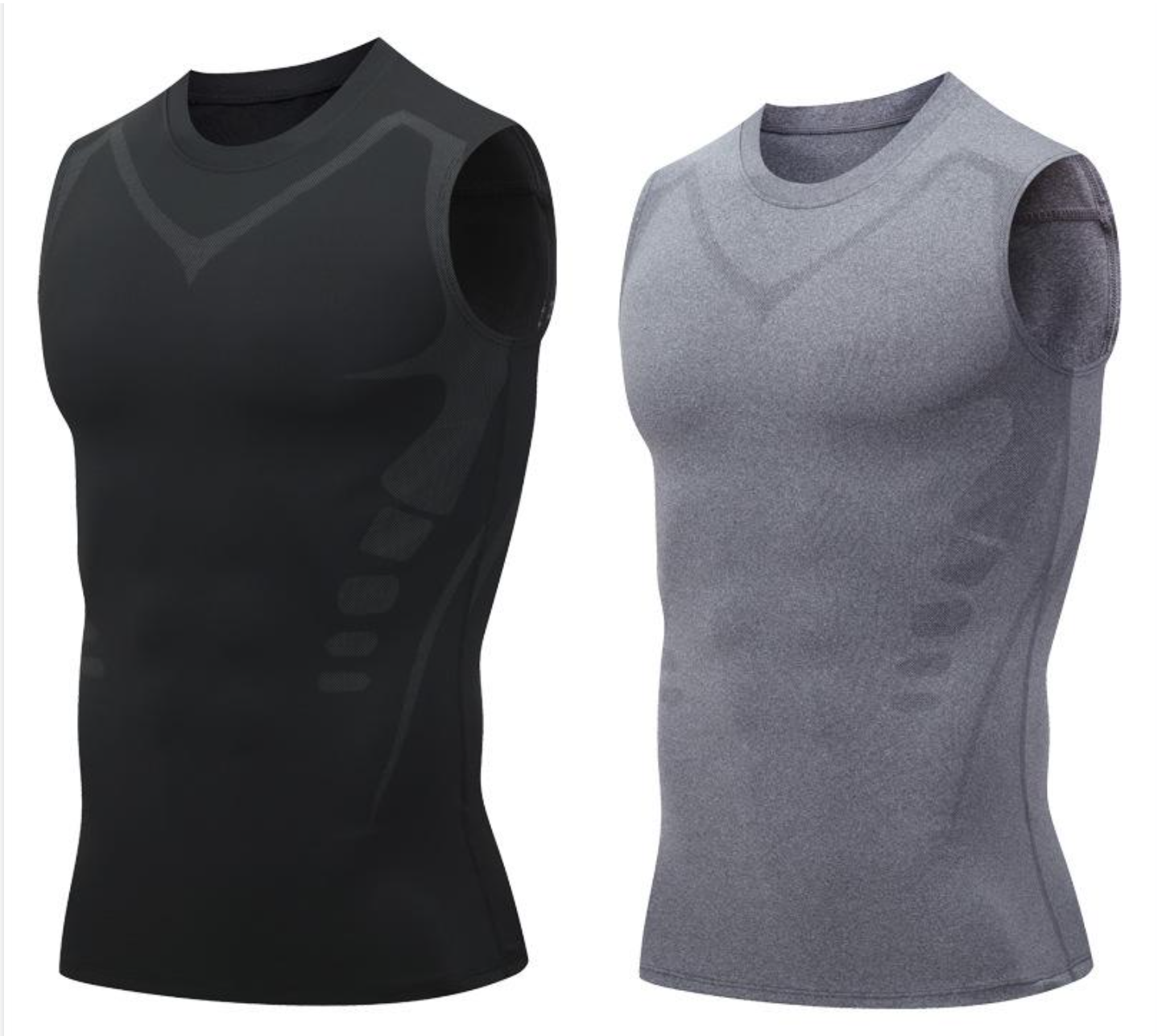🔥LAST DAY SPECIAL PRICE: ￡9.99! 💪 Slimoly® Ionic Shaping Vest – Compression & Cooling – Body Contouring & Sleeveless – Invisible Under Clothes 🕶️