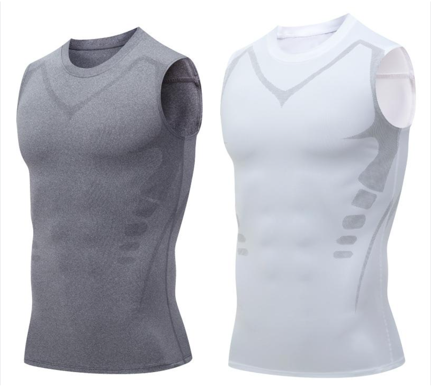 🔥LAST DAY SPECIAL PRICE: ￡9.99! 💪 Slimoly® Ionic Shaping Vest – Compression & Cooling – Body Contouring & Sleeveless – Invisible Under Clothes 🕶️