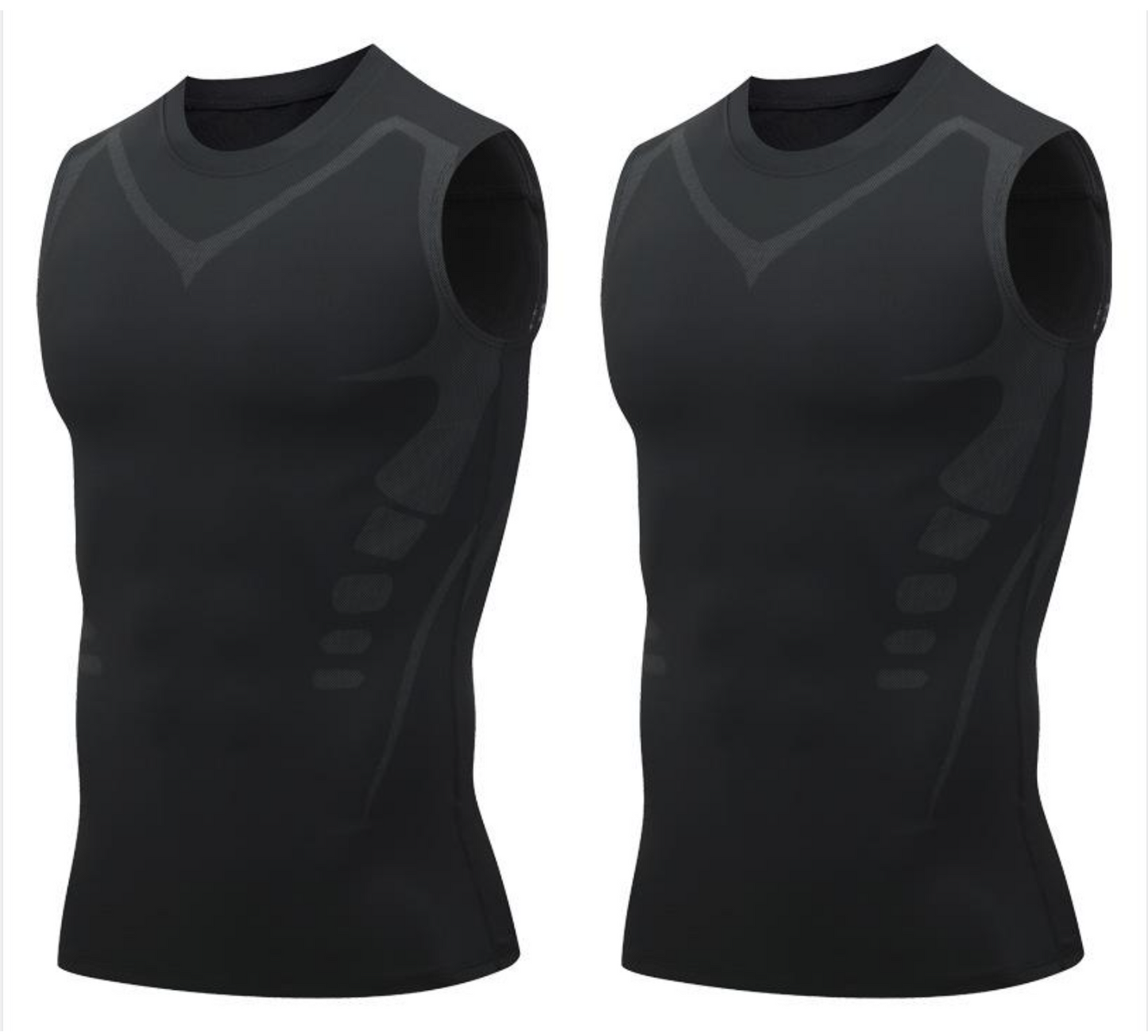 🔥LAST DAY SPECIAL PRICE: ￡9.99! 💪 Slimoly® Ionic Shaping Vest – Compression & Cooling – Body Contouring & Sleeveless – Invisible Under Clothes 🕶️