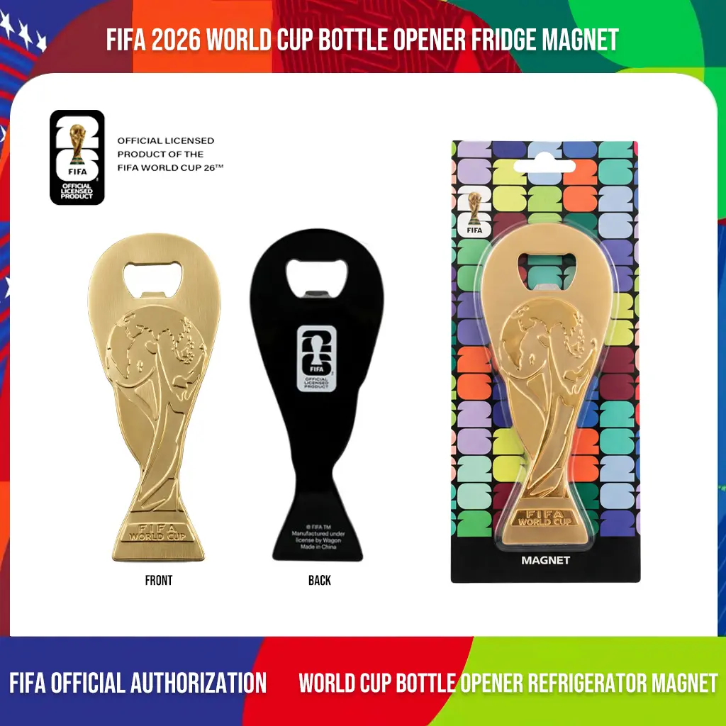 🔥Father's Day Exclusive🔥 | 2026 FIFA World Cup Glass Set Made of premium glass with trophy-style gold trim.