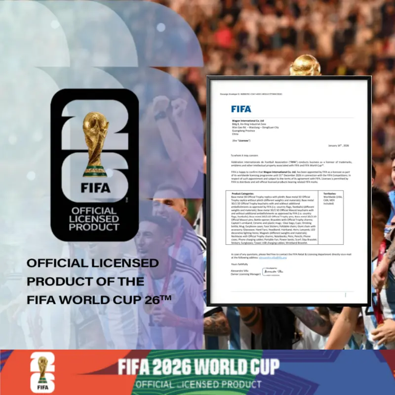 🔥Father's Day Exclusive🔥 | 2026 FIFA World Cup Glass Set Made of premium glass with trophy-style gold trim.