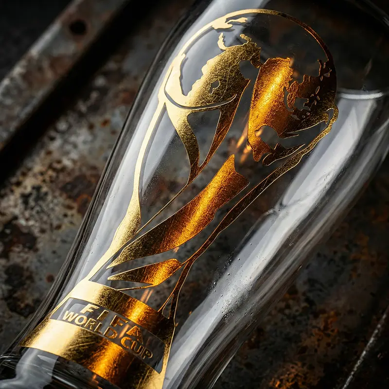 🔥Father's Day Exclusive🔥 | 2026 FIFA World Cup Glass Set Made of premium glass with trophy-style gold trim.