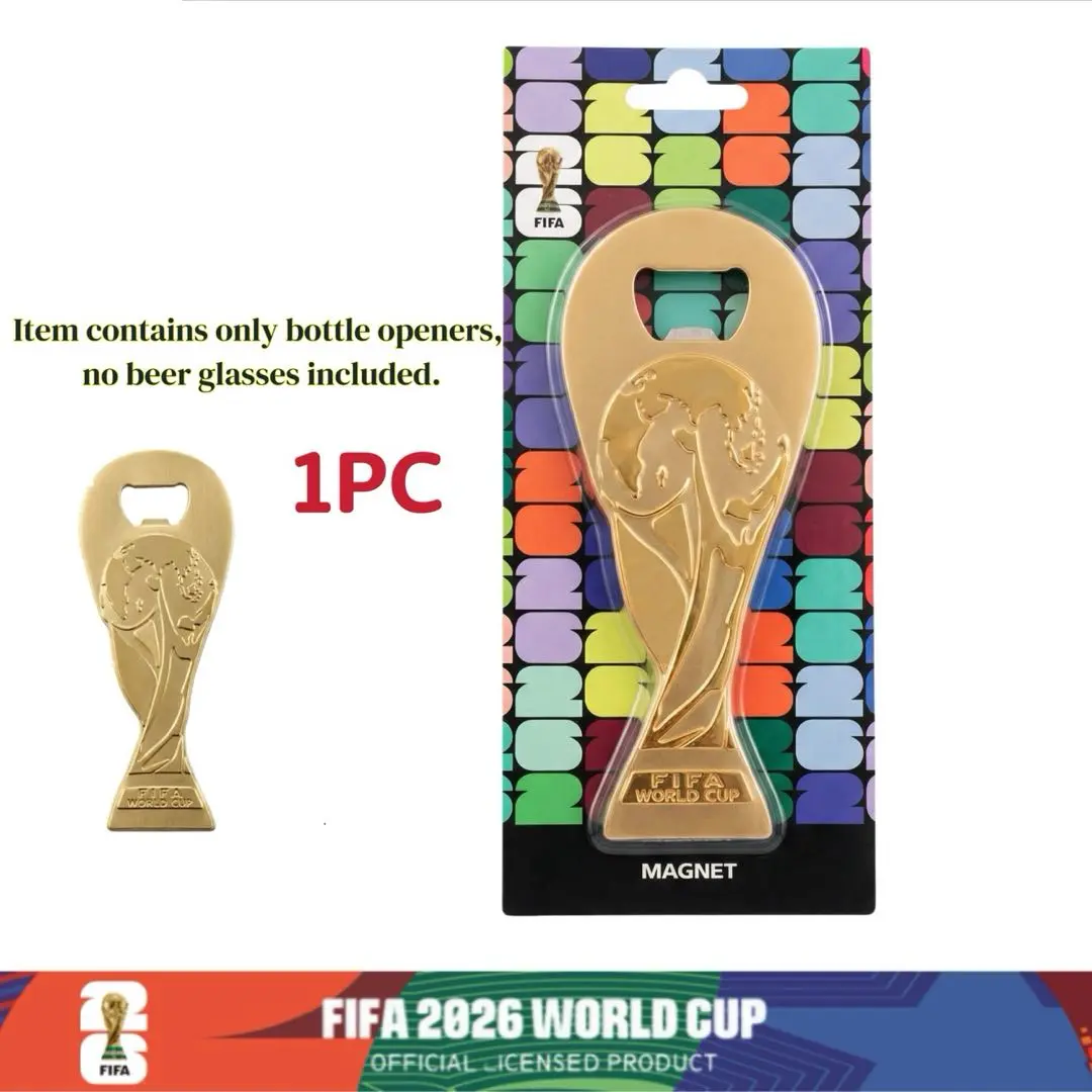 🔥Father's Day Exclusive🔥 | 2026 FIFA World Cup Glass Set Made of premium glass with trophy-style gold trim.