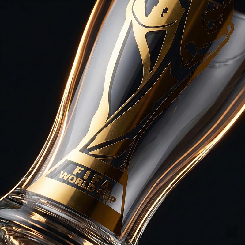 🔥Father's Day Exclusive🔥 | 2026 FIFA World Cup Glass Set Made of premium glass with trophy-style gold trim.
