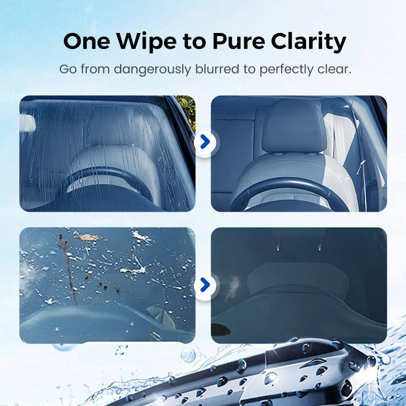 💥Buy 2 Get 1 Free💦Auto Glass Side Window Oil Film Removal Cleaner