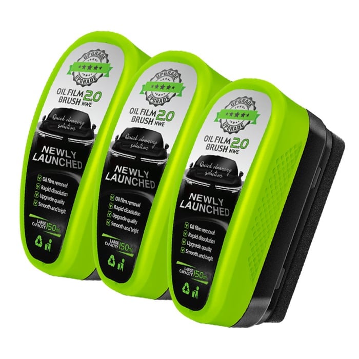 ⏳Limited-time Buy 1 Get 1 Free⏰New 2.0 Powerful Oil Film Wipe🚗💧