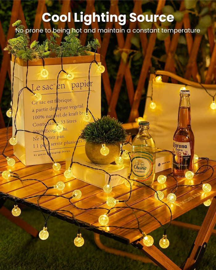 💎 LAST DAY SALE: ONLY ￡9.99! 💎 Lunara™ Waterproof Solar-Powered LED String Lights 🌟✨