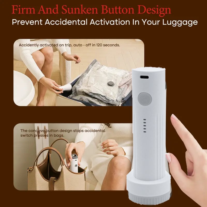 🥳2026 BEST SELLER 50% OFF!!💞50K+ SOLD!✨X7 TravelShrink™ – Cordless Vacuum Compression Kit🧳