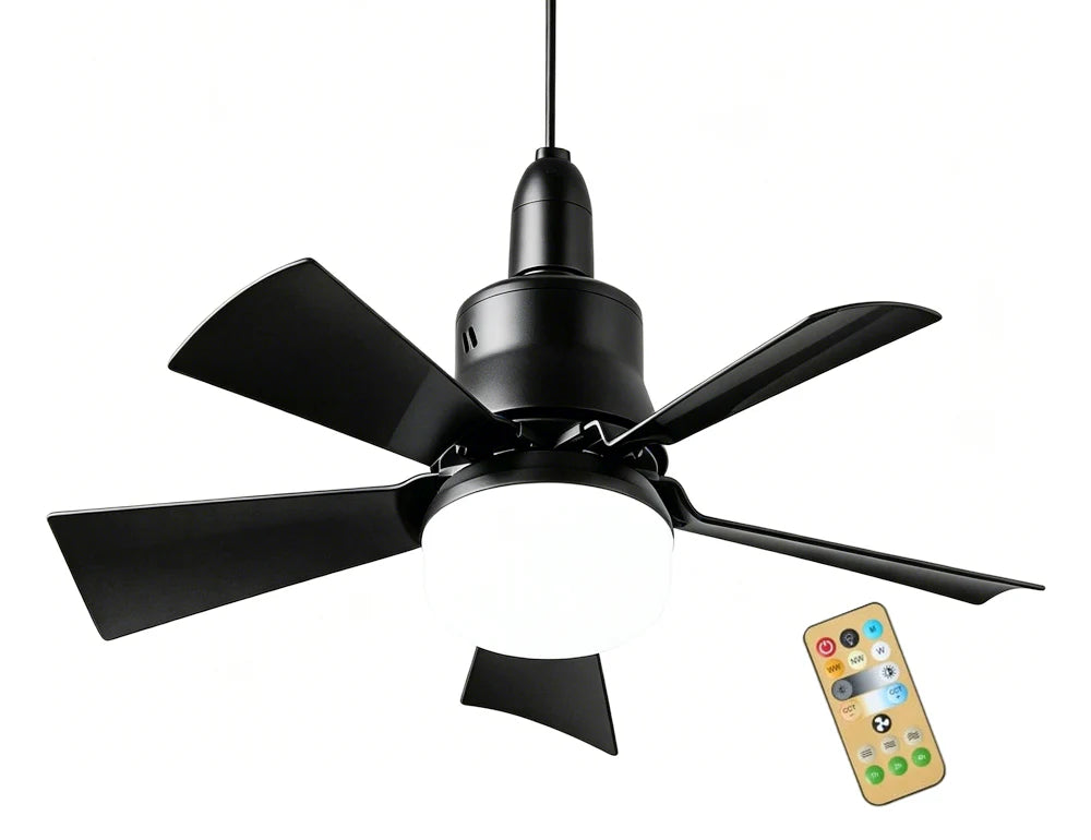 🏆LAST DAY SALE 49% OFF🔥SmartBreez™ 40W LED Ceiling Fan Light – 20.5" Ultra-Quiet with Remote 🎯 | E27 + FREE B22 Adapter 🔌 | For Bedroom 😴, Kitchen 👩‍🍳 & Garage 🛠️ – UK Ready! 🇬🇧