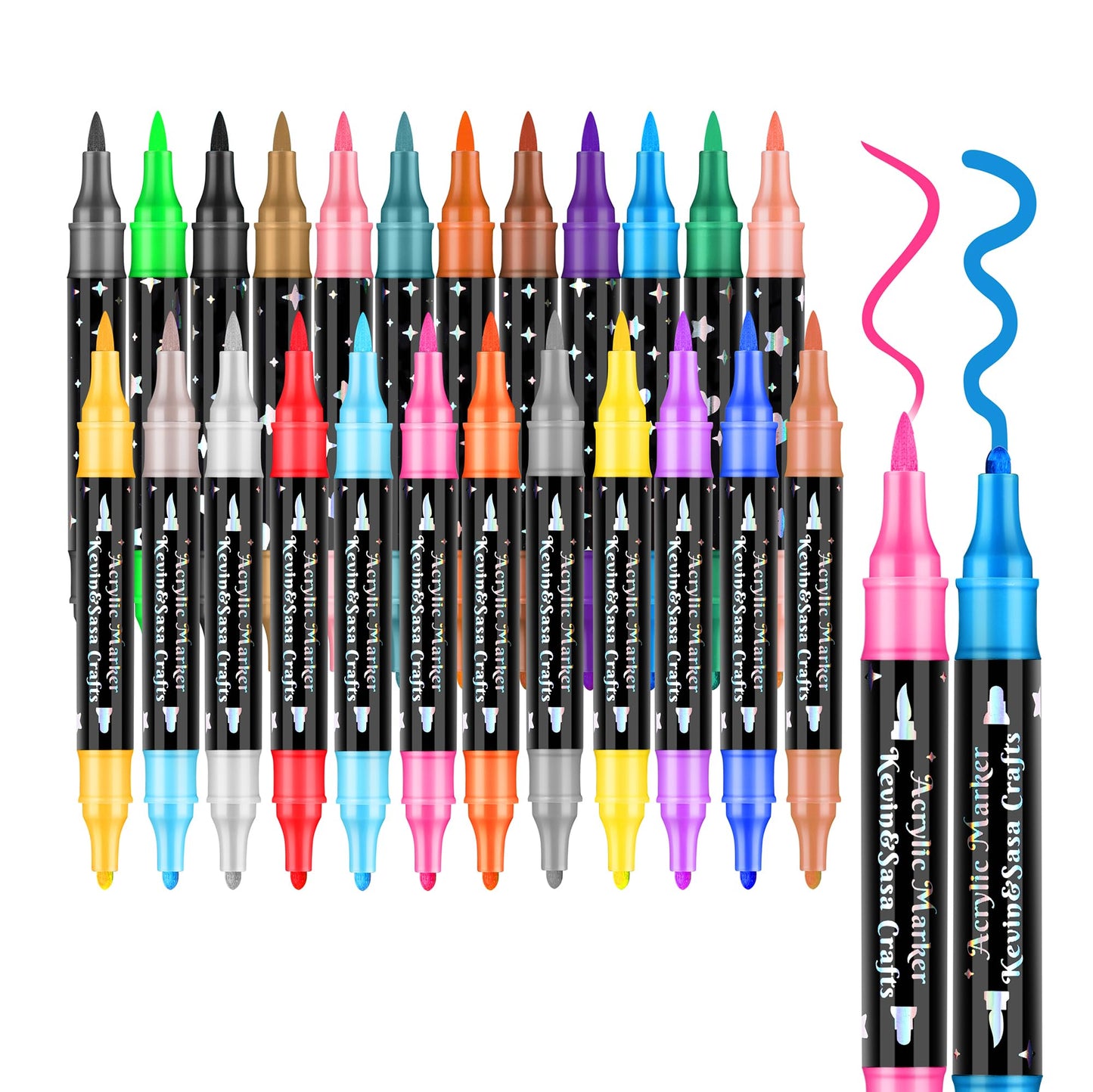 ⏳THE WEEK'S SPECIAL PRICE ￡7.99!!✨🎁Dual-Tip Glitter Marker Pen