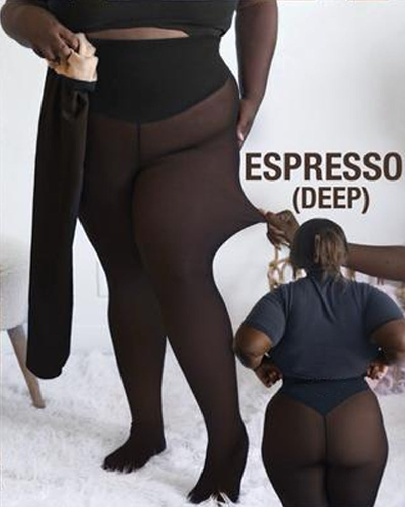 🔥Hot Sale 50% OFF!!⚡⚡50K+ SOLD!❄️One-Seam Shaping Fleece Leggings✨Stay Warm&Look Snatched - Buy 2 Get Free Shipping