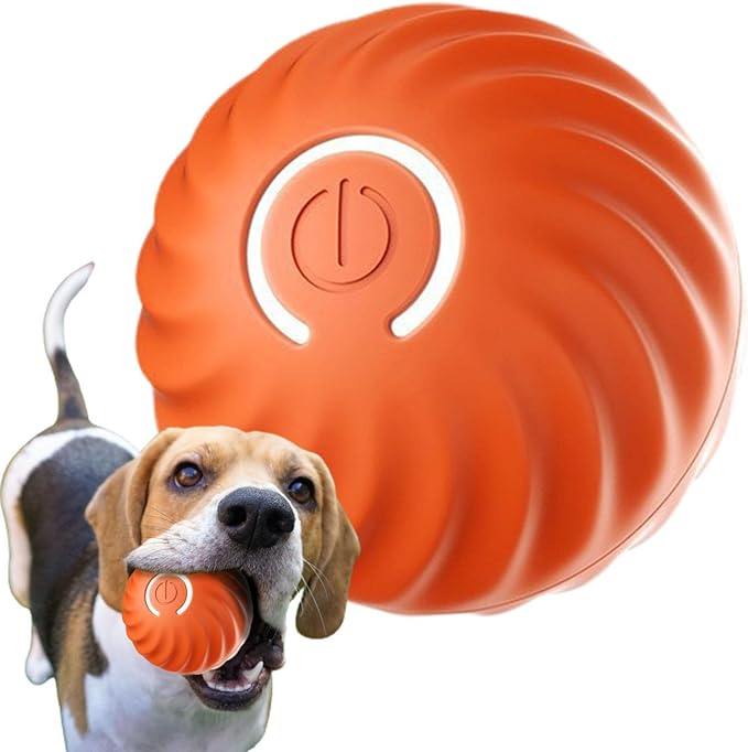 🔥Last Day Promotion- BUY 1 GET 1 FREE!!🐶Automatic Smart Teasing Dog Ball That Can't be Bitten