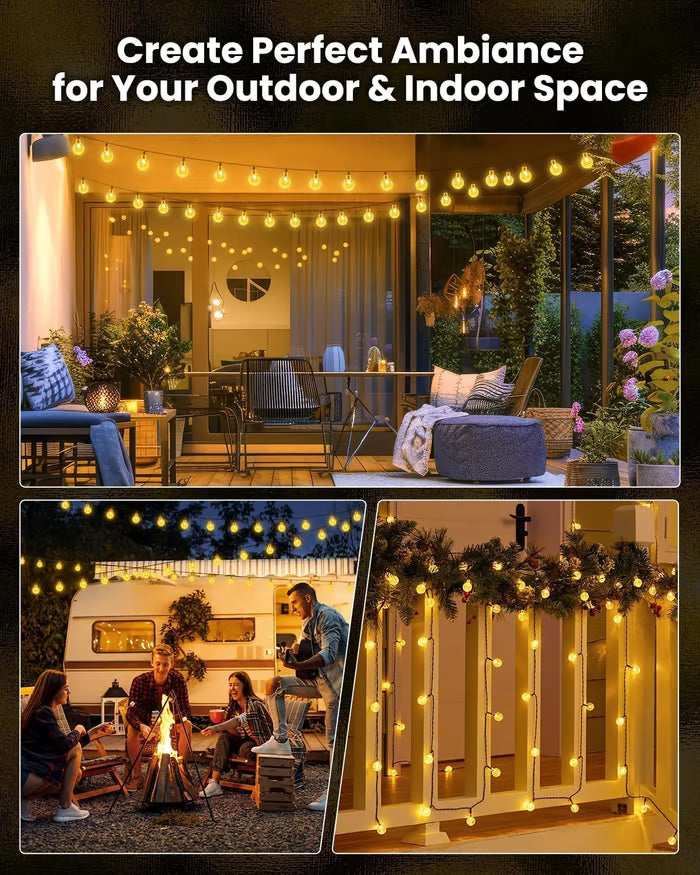 💎 LAST DAY SALE: ONLY ￡9.99! 💎 Lunara™ Waterproof Solar-Powered LED String Lights 🌟✨