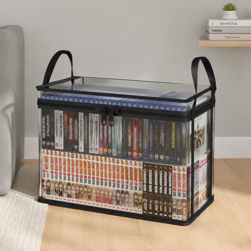 ⏳LAST DAY BUY 2 GET 1 FREE!!💕HomeVault™🇬🇧 Transparent Storage Bag – Large, Dust & Moisture-Proof with Handle✨Ultimate All-in-One Organizer for Clothes, Toys, Books, Stuffed Animals & Absolutely Everything! 🧸📚👕🧦