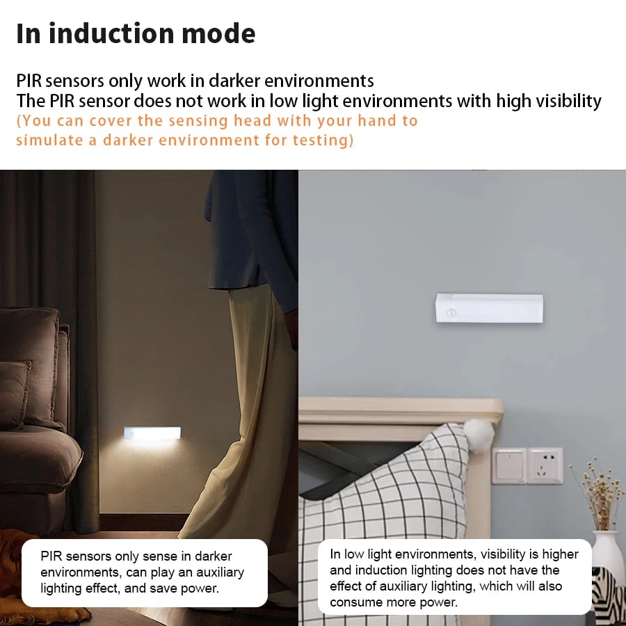 🎁Last Day Sale 49% OFF💡Punch-free Smart Sensor Magnetic Rechargeable LED Lights