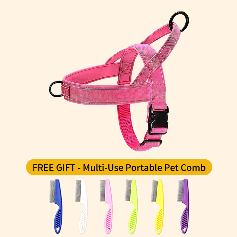 🏆LAST DAY SALE: ONLY ￡9.99!!🎁✨Heavy-Duty Tactical Dog Harness with Handle🐕
